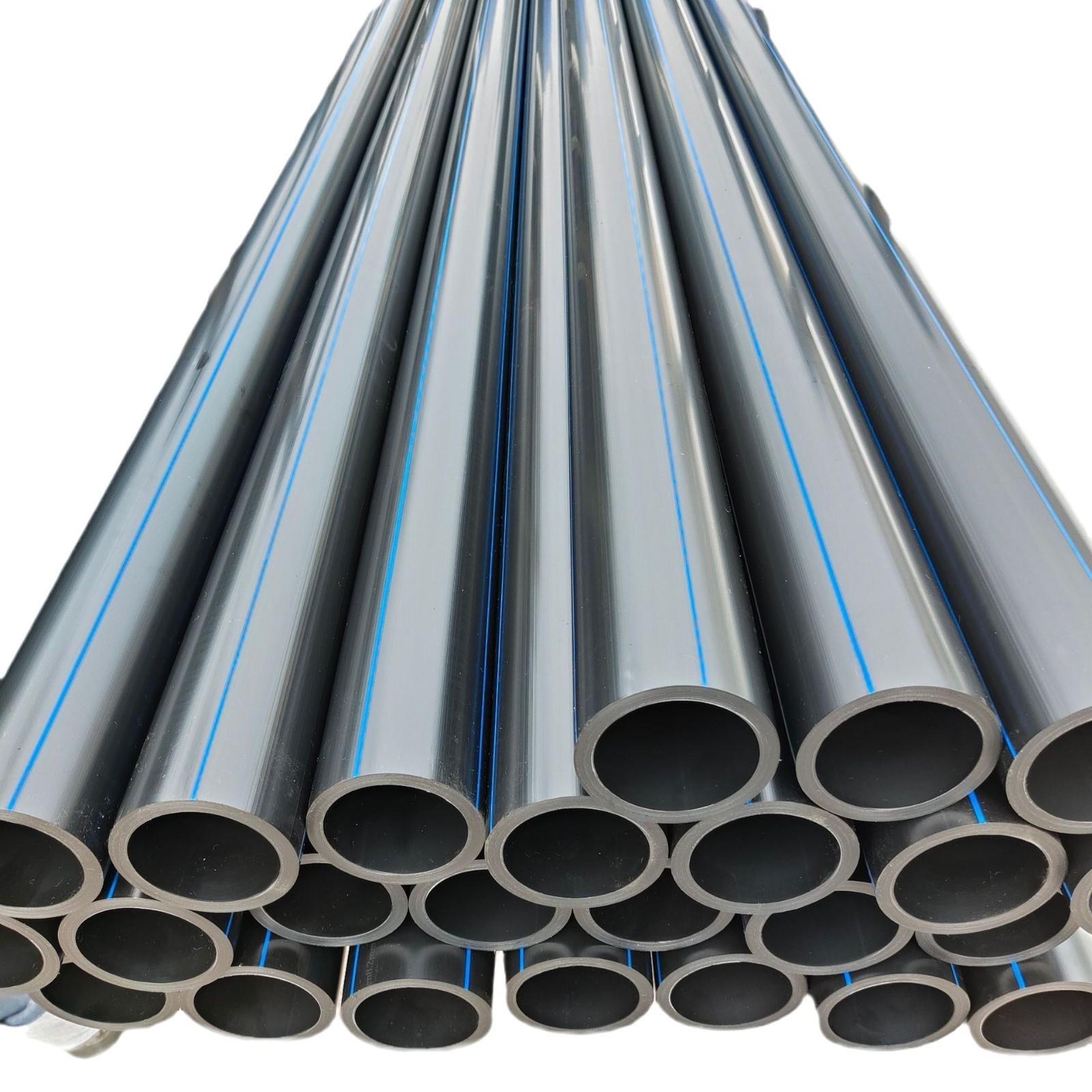 PE给水管PE100给水管大口径农田灌溉HDPE实壁排水管厂家现货