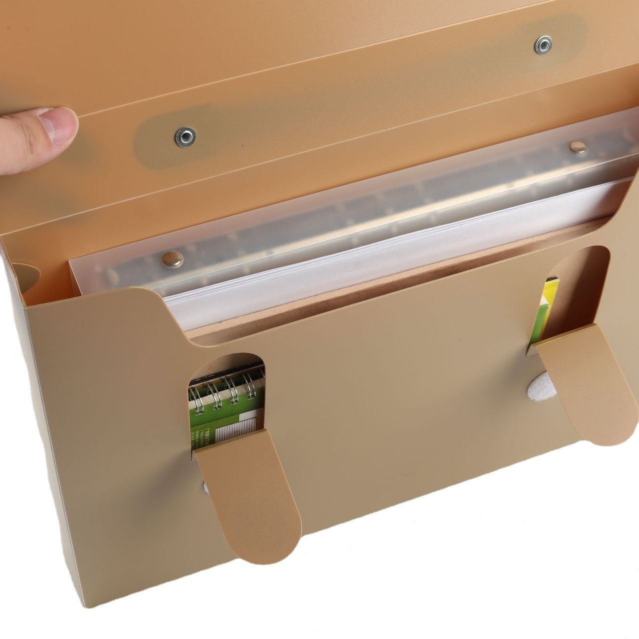 康百A3大容量手提风琴包学生通用美术资料4K公收纳简约文件夹