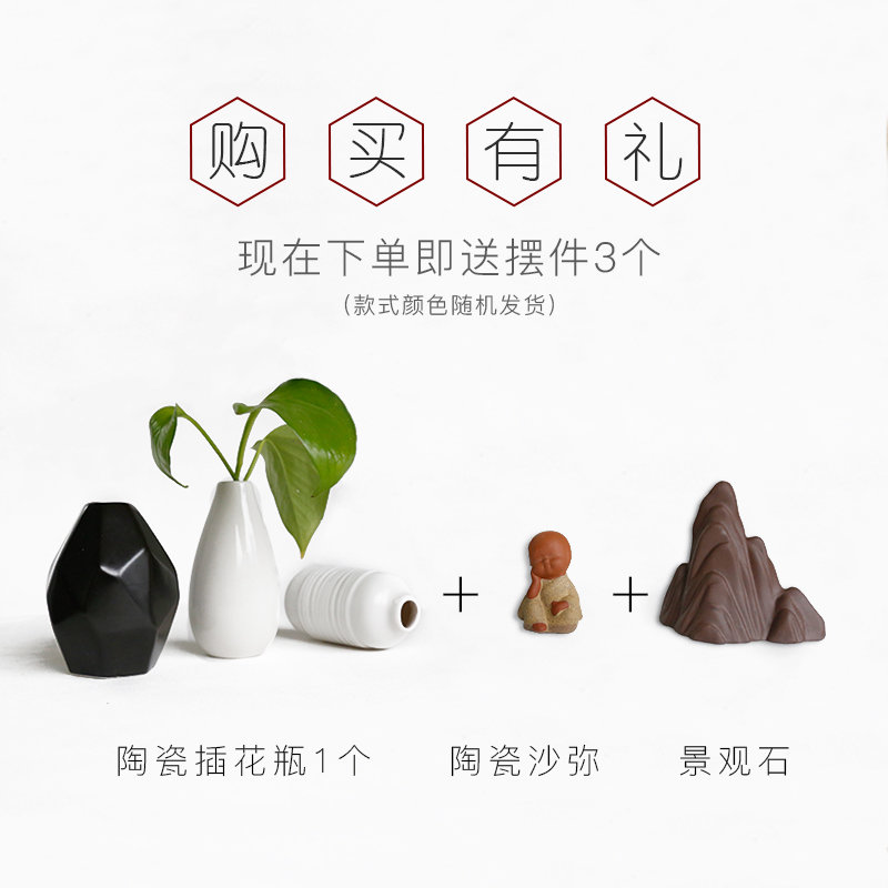 新中式圆形玄关装饰画过道创意禅意壁画餐厅茶室背景墙挂画置物架图片