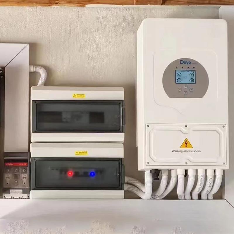 德业并离网逆变器单相三相8kw10kw12kw光伏储能混合逆变器