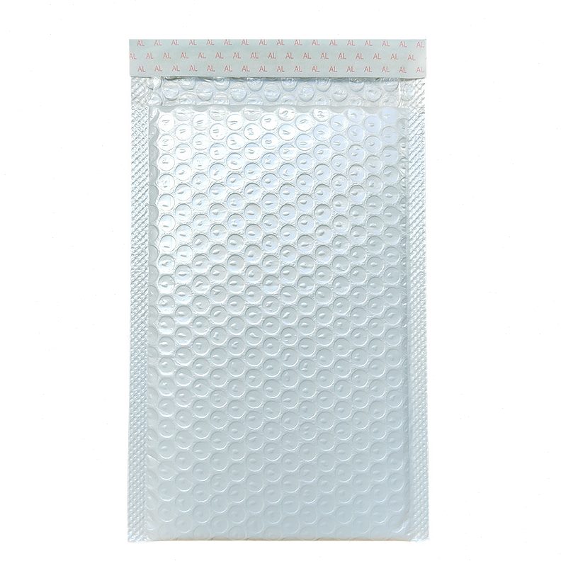 甄选气泡信封袋加厚15x36/18x25珠光膜快递袋长条防震泡泡打包袋