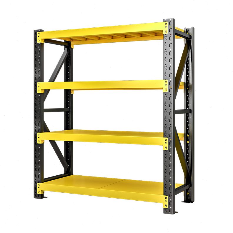 甄选皇球黑黄工具重型货架加厚仓储模具仓库工业工厂金属置物架55