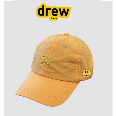 笑脸速干布新款鸭舌帽子女