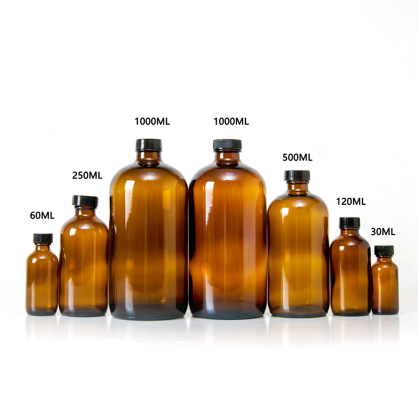 500ml棕色瓶小口试剂瓶优悦玻