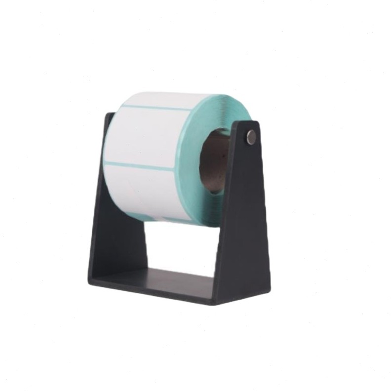 热敏打印机快递标签纸电子面卷收纳盒吊牌洗水唛通用外置支架