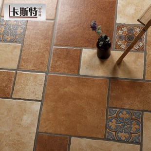 美式乡村阳台瓷砖露台花砖仿古砖室外花园院子地砖庭院防滑地板砖