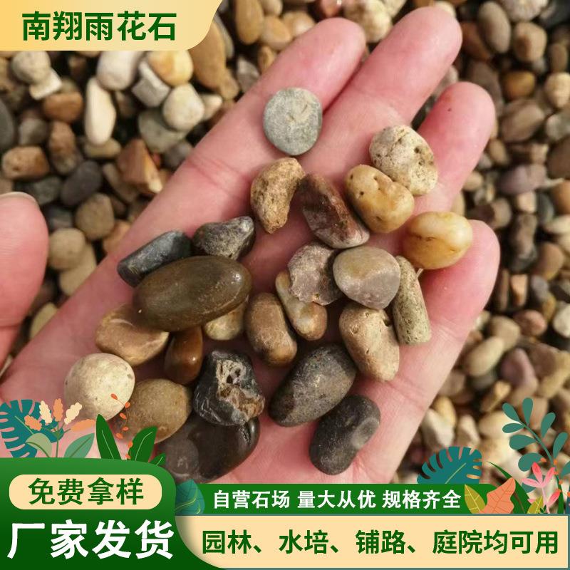 地暖回填豆石 家装高温滤料汗蒸房石头 鱼缸过滤盆栽杂色小石子