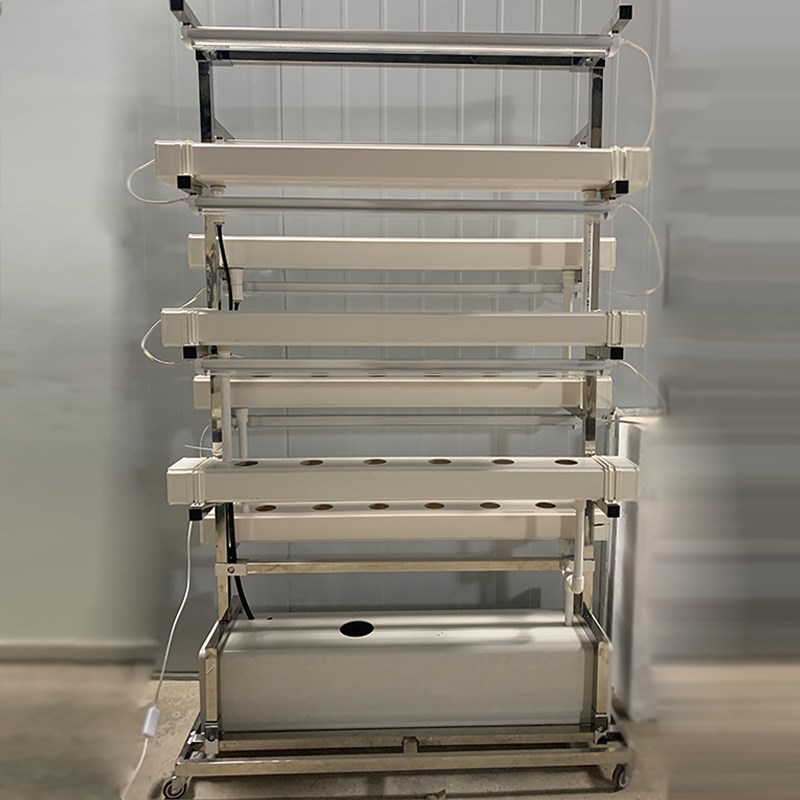 NFT无土栽培蔬菜草莓种植双面垂直架水培设备阳台水耕多层种菜机