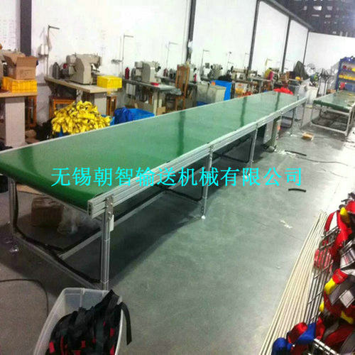 厂家PVC绿色轻型流水线输送带输送机 小型传送带 传输带 工作台