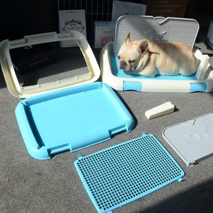 宠物狗狗厕所平板尿盆拉屎便盆柯基泰迪L中小型犬狗用品狗厕所