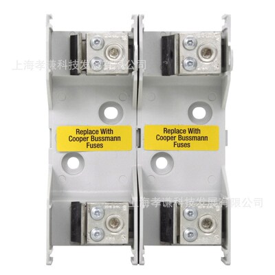 EATON美国BUSSMANN保险丝座J/JM60100-xCR-1CR-2CR-3CR 600V 100A