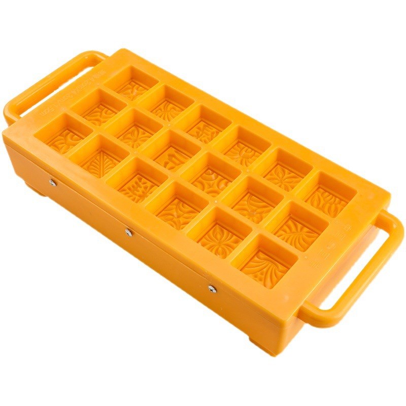 3DC8绿豆糕模具商用30g手压式不粘冰糕松糕点心方糕面点烘琴萱