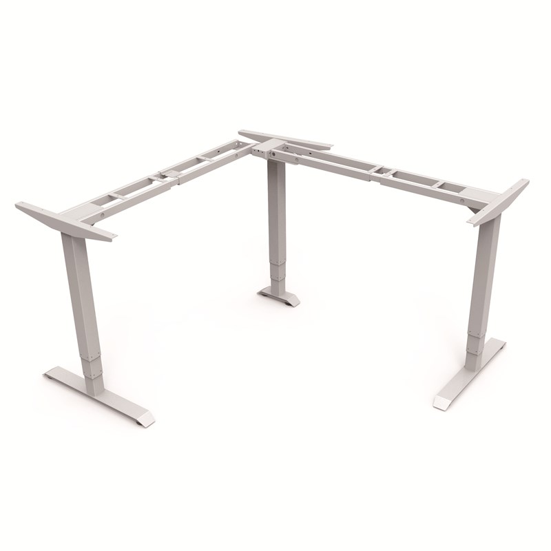 昇华科技三电机倒装转角桌智能电动升降桌电脑学公桌