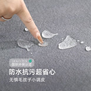 轻奢高级家用卧室沙发茶几毯地垫防污免洗可擦 地毯客厅2024新款