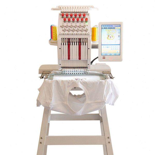 1201刺绣布料电脑电子花样机缝纫机绣字机可涂鸦小型绣花机带脚架
