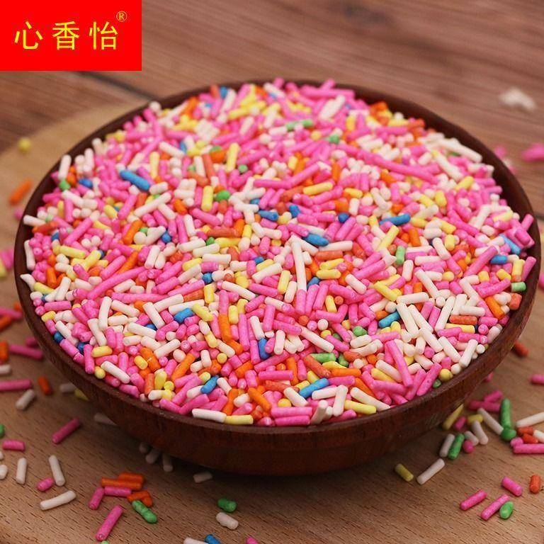彩色朱古力针西餐装饰糖冰淇淋蛋糕装饰用品食用彩针巧克力彩针糖