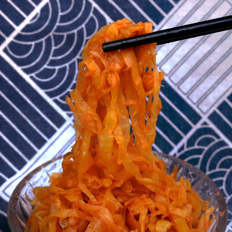 包心菜辣包菜酱菜泡菜腌菜酸辣非即食咸菜浙江台州温岭特产下饭菜