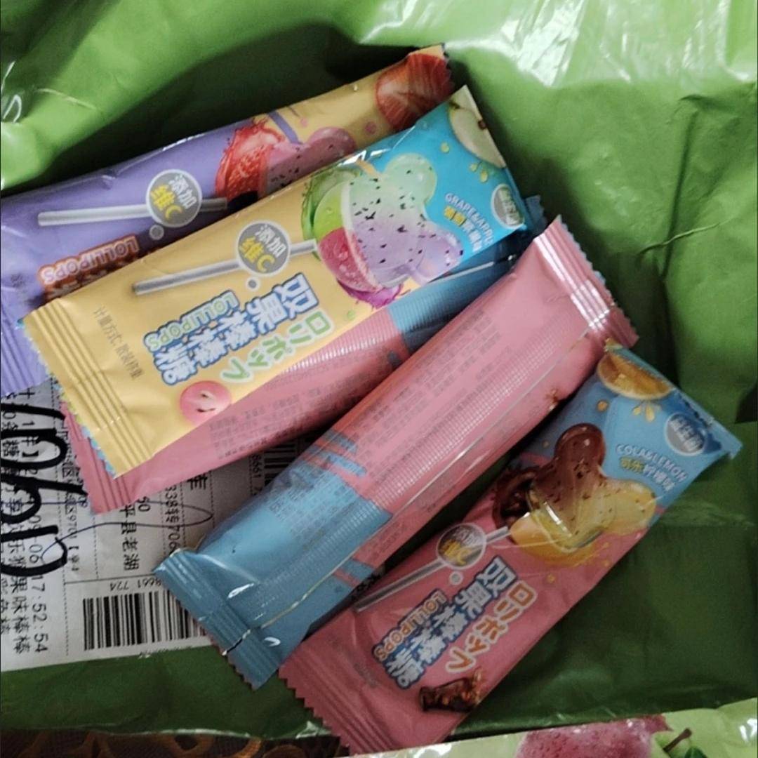 糖果零食欢乐猴棒棒糖双色双层网红糖儿童糖果年货喜糖硬糖软糖粿