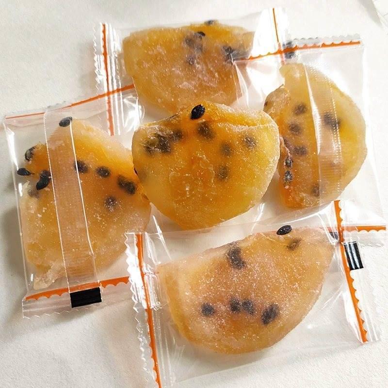 广西特产黄金百香果干休闲零食美味果脯独小包装即食办公可口小吃