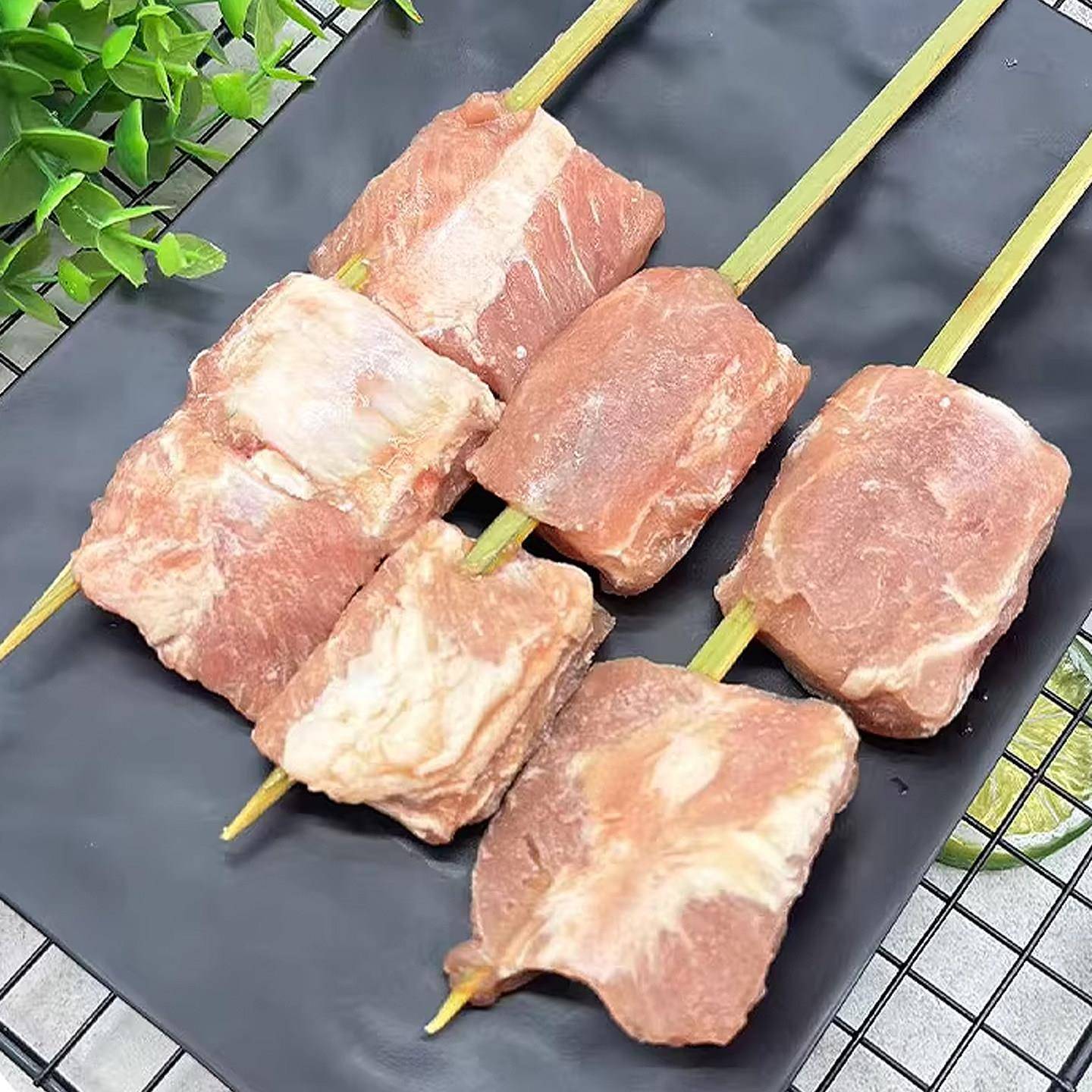 新品排骨串商用冷冻半成品烧烤油炸食材猪肋排中段猪小排寸排精排
