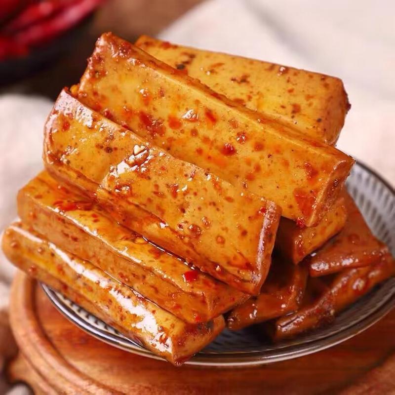 马大姐嫩豆腐干香辣零食手磨嫩豆干小包装休闲食品解馋小吃即食