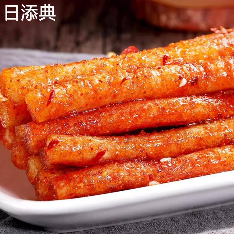振仔爆辣辣条大刀肉辣丝大辣片香辣棒面筋我这暴脾气网红解馋零食