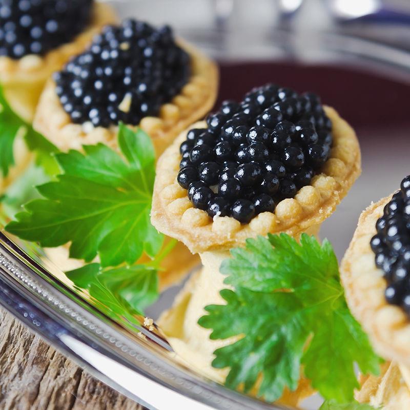 鱼子酱鲟鱼黑鱼籽酱大马鱼