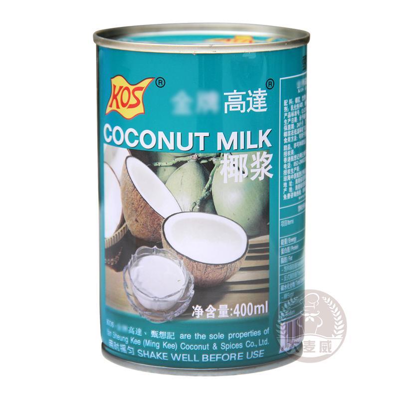 新品金牌高达椰浆400ml家用芋圆椰奶椰汁西米露奶茶店专用商用原
