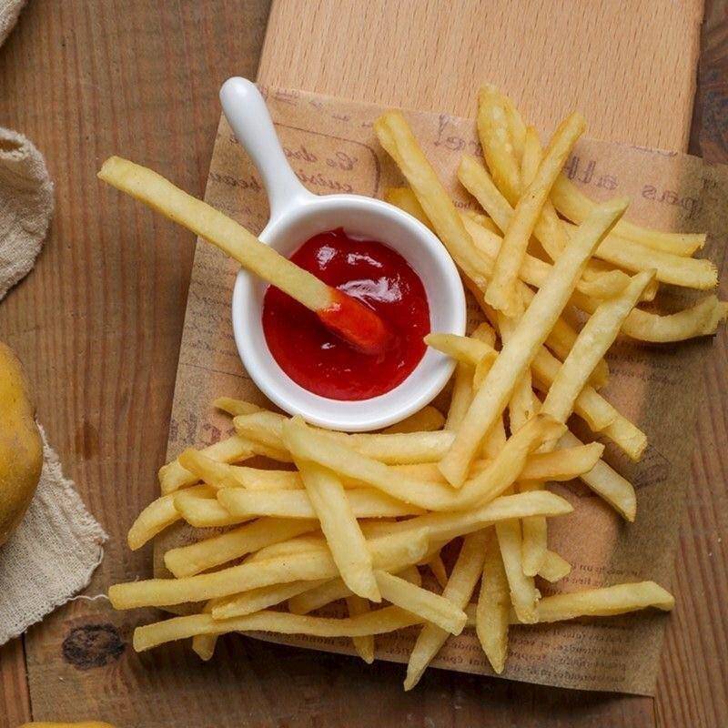爱味客薯角2kg*6整箱蒜香半成品冷冻炸薯条薯格西餐商用油炸小吃