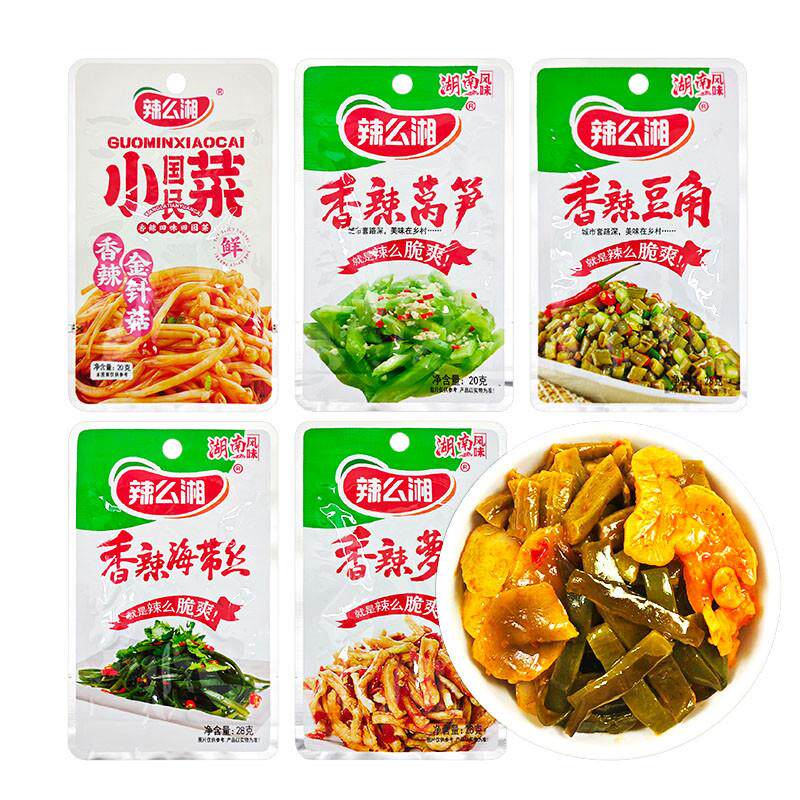 辣么湘香辣莴笋萝卜豆角海