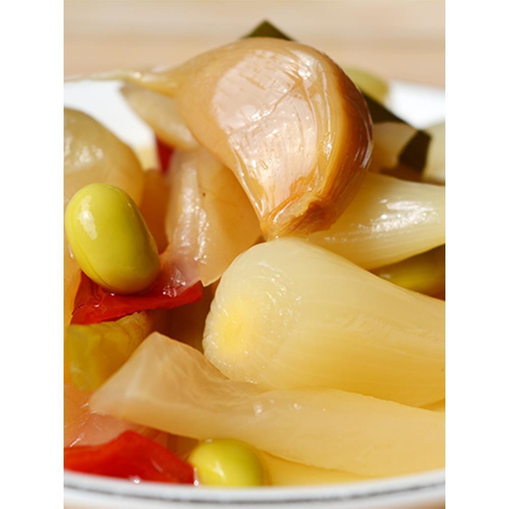 四川新繁泡菜甜酸什锦150g*10袋老坛泡罗卜藠头辣椒香脆下饭榨菜