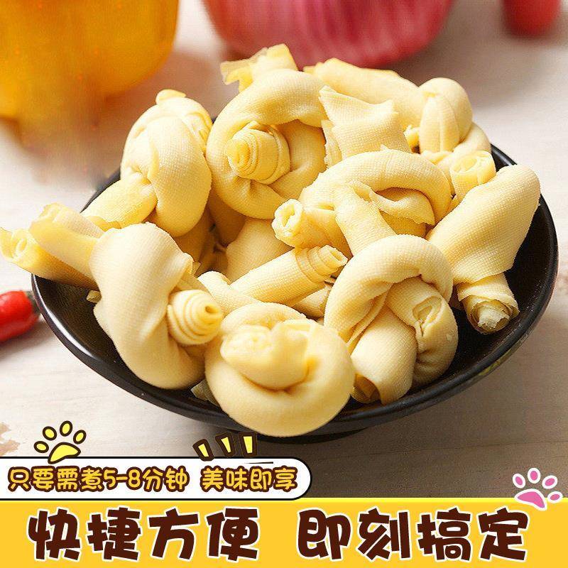 上海百叶结特产腌笃鲜千张结净素豆腐皮功德林豆皮豆包新鲜纯手工