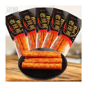 周首林老辣棍8090儿时怀旧校园麻辣辣条休闲零食小吃调味面筋制品