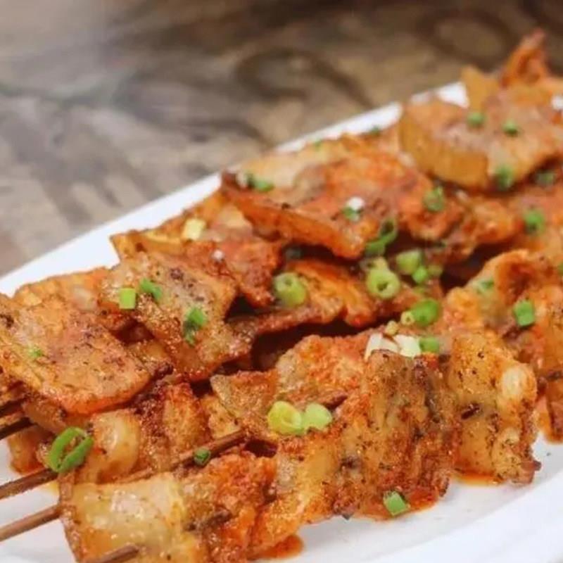 新品串尚煌原切五花肉串商用烧烤油炸铁板猪肉小串半成品串串整箱