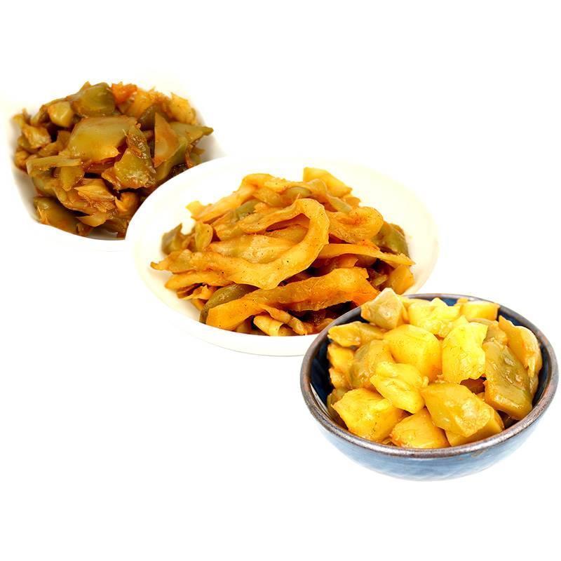 涪陵榨菜老板菜榨菜片榨菜丝菜芯50g小包装去皮去筋速食菜咸菜