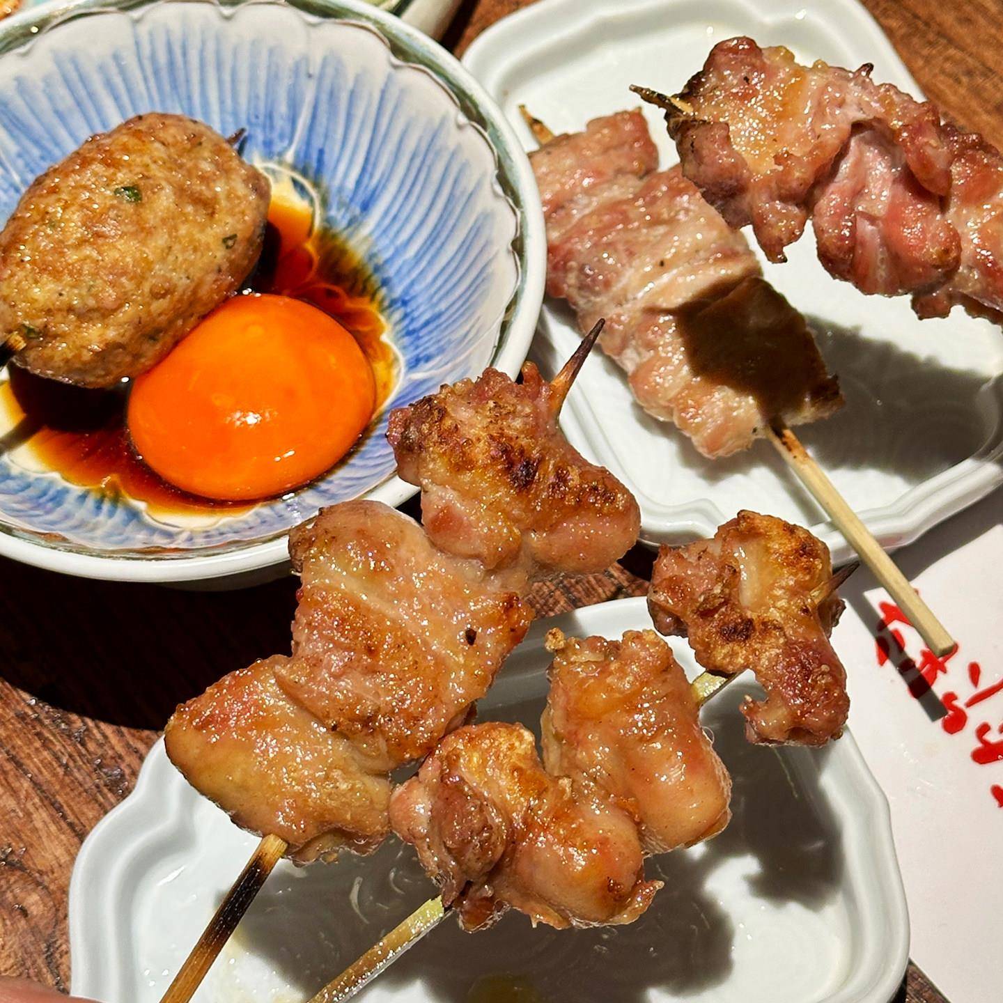 新品黄油鸡肉串日式烧鸟商用半成品烧烤油炸食材冻鸡腿肉串居酒屋