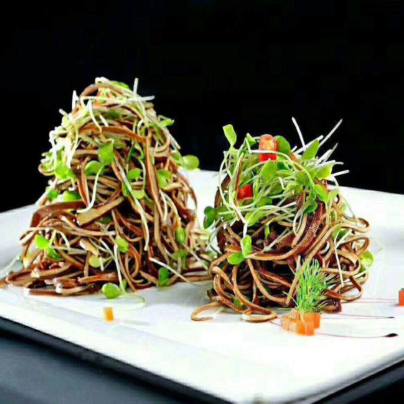 五香黑豆丝云丝免切原味豆腐皮整张黑豆皮烧烤豆干酒饭店凉菜拼盘