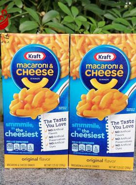 Macaroni Cheese Pasta方便简易速食206g美国卡夫奶酪芝士通心粉