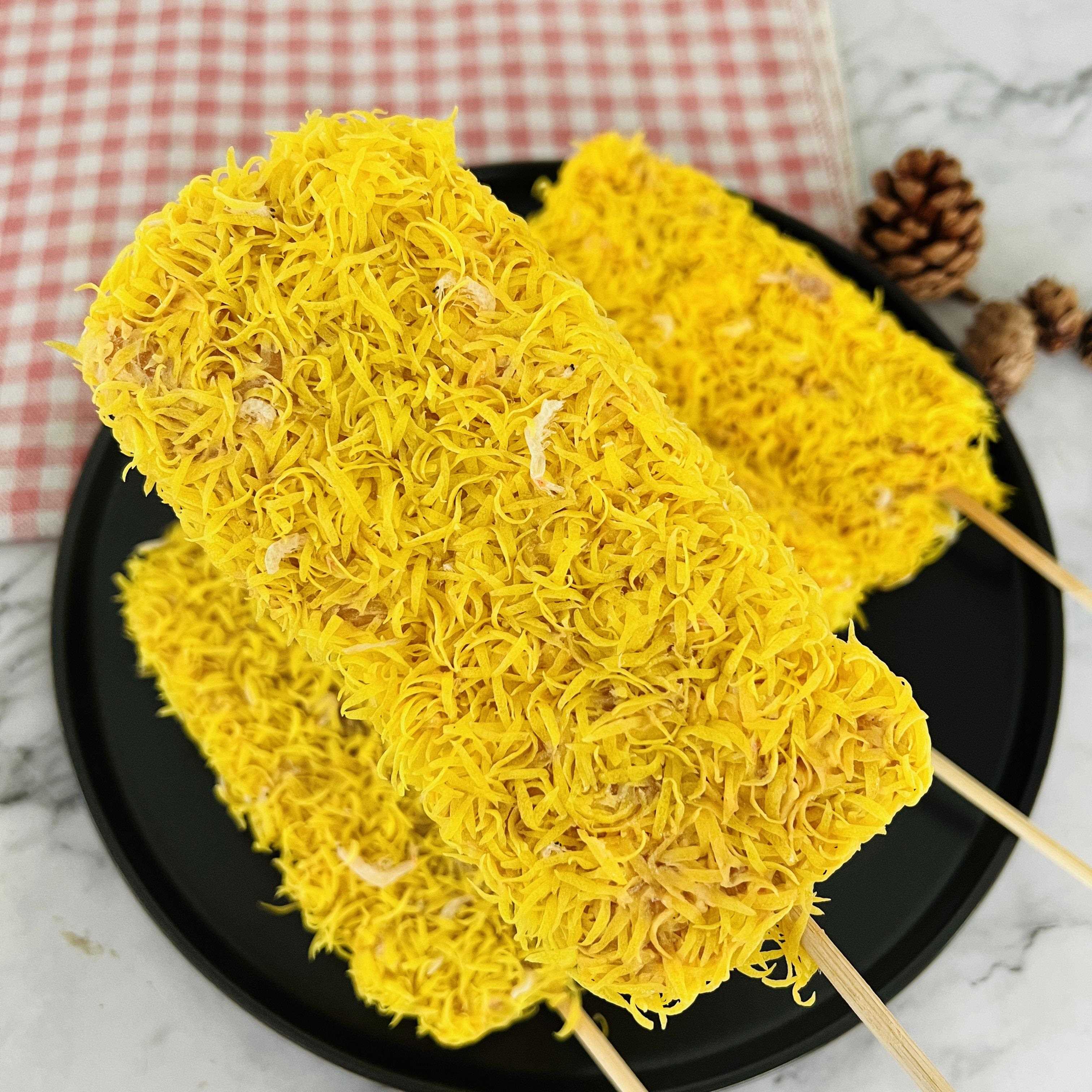 新品容帝虾皮大排冷冻鸡排串油炸小吃虾皮鸡柳商用裹粉鸡肉排大串