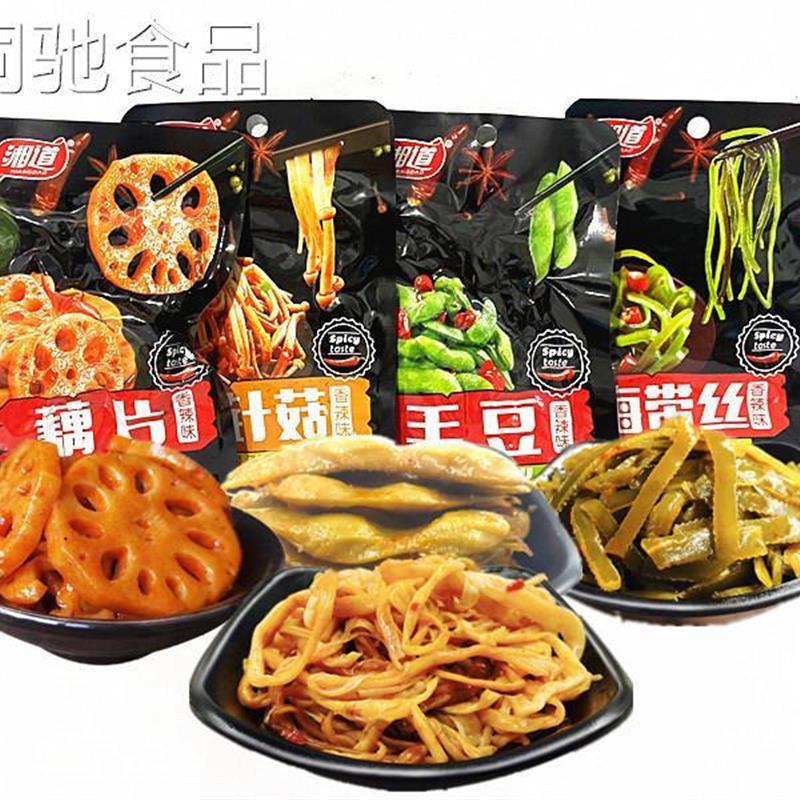 湘道香辣味藕片黑鸭味莲藕