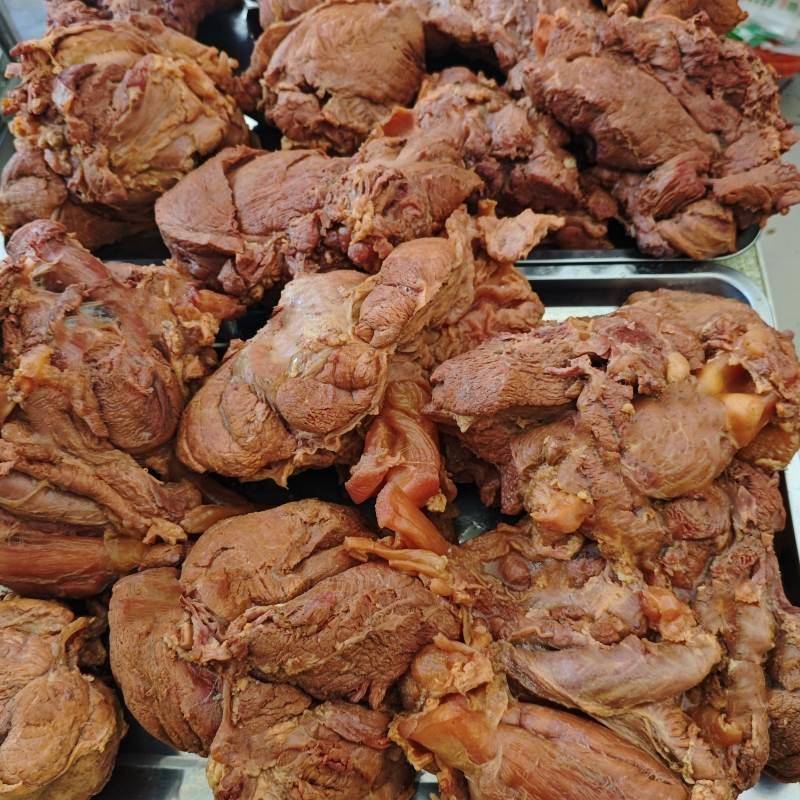 马肉熟食真空五香新鲜现杀现卤河北特产比驴肉熟食好吃的即食凉菜
