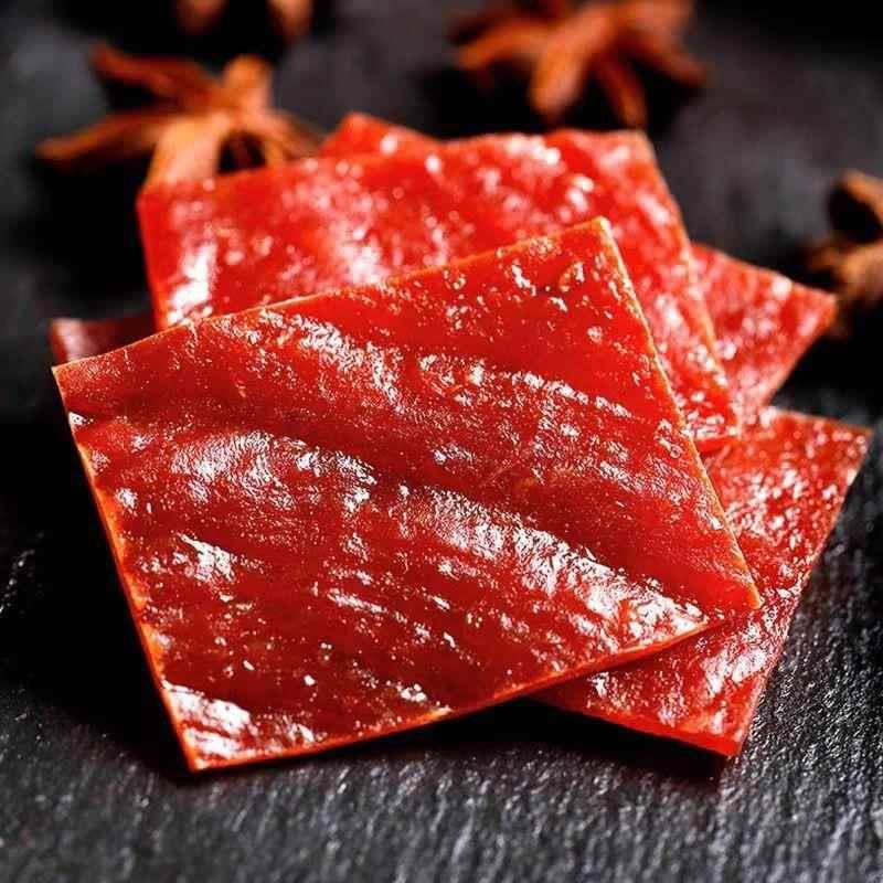 【整箱200包】靖江猪肉脯边角料解馋小零食网红追剧肉干零食