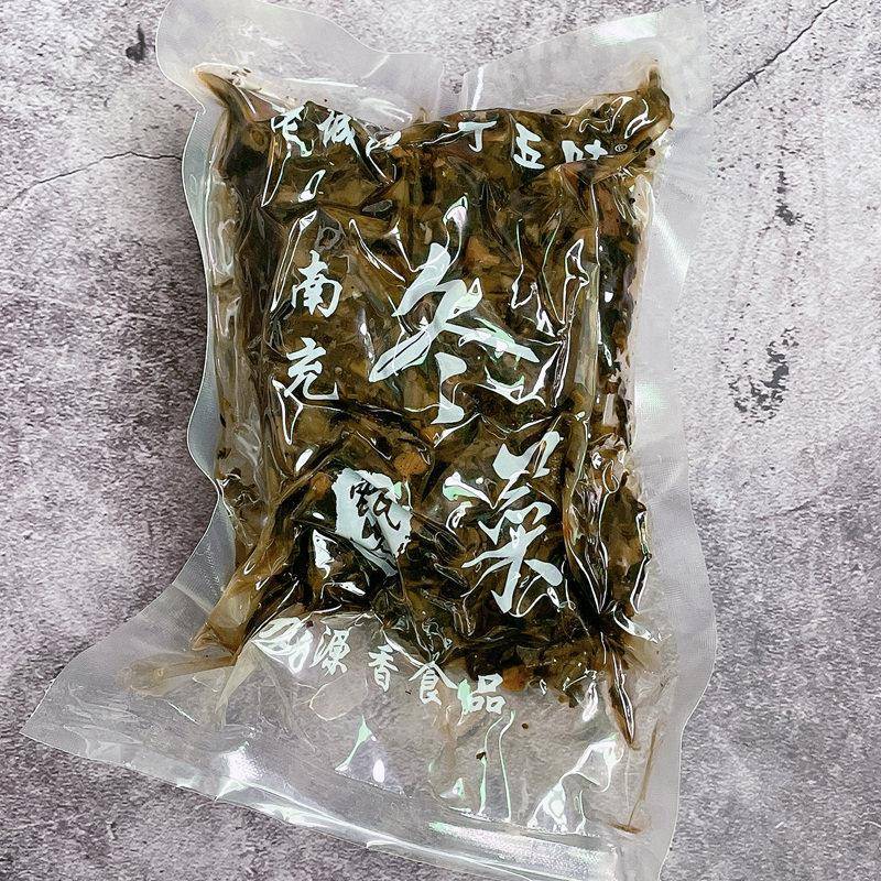 四川特产包邮南充冬菜嫩尖精制碎粒榨菜400g冬咸菜免洗免切