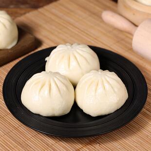 速发山东大包子素馅粉丝包白菜豆腐粉条西葫芦鸡蛋包子速冻早餐速