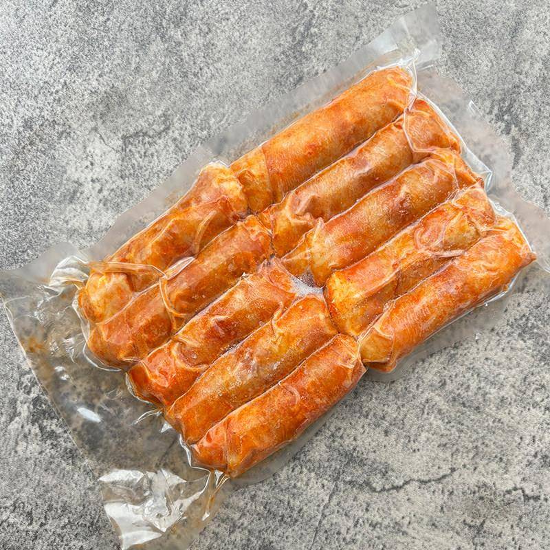 新品兵戈稻香肉卷商用冷冻半成品爆浆鸡腿肉卷鸡皮卷肉油炸小吃