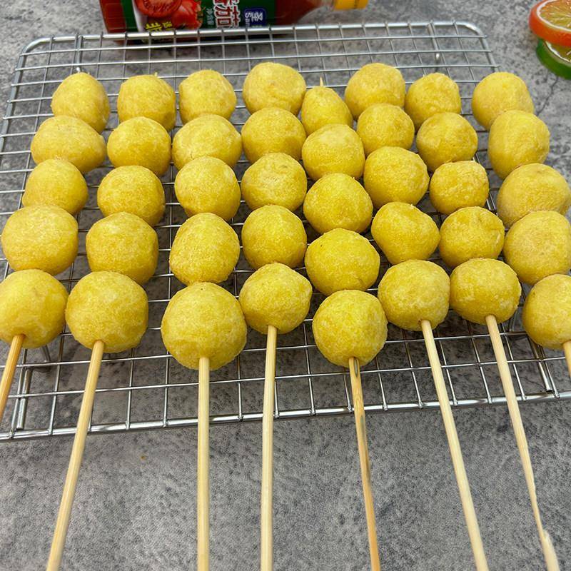 新品南方小土豆串商用烧烤油炸食材素食蔬菜烤串马铃薯洋芋串