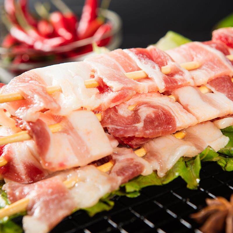 极速五花肉串 烧烤食材半成品商用 原切炸串夜市大全材料自助户外