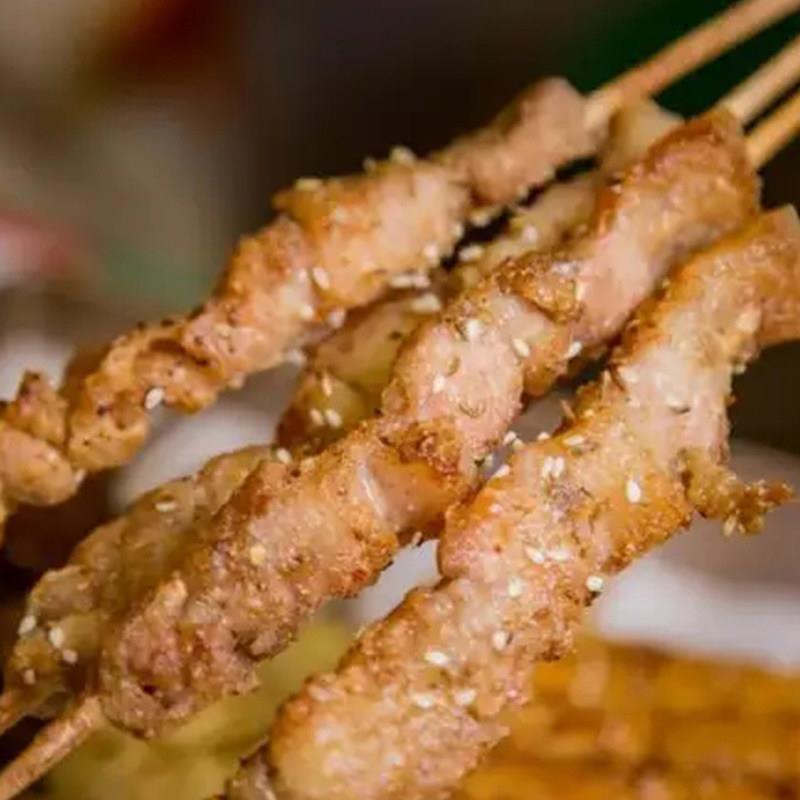 新品正大藤椒猪肉串商用油炸烧烤食材五花肉串烤肉串冷冻半成品整