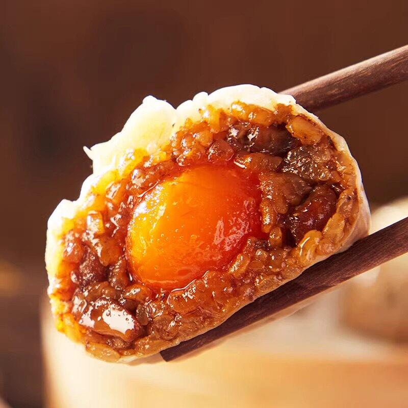 新品安井纸皮糯米烧麦猪肉蛋黄三丁牛肉味烧卖速食早餐半成品冷冻