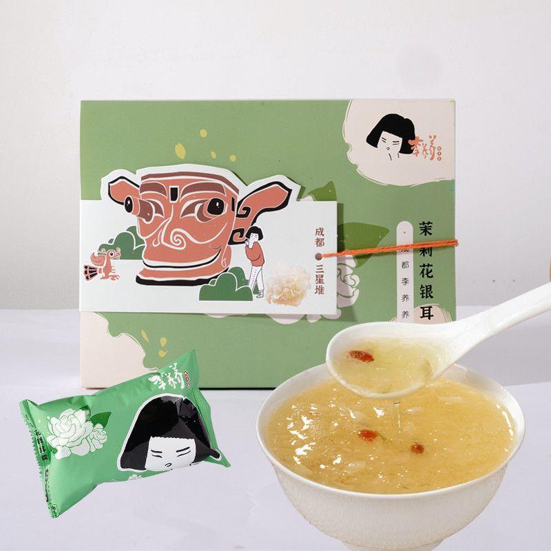 新品李养养冻干银耳羹桑葚莲子百合冲泡即食免煮速食儿童营养早餐